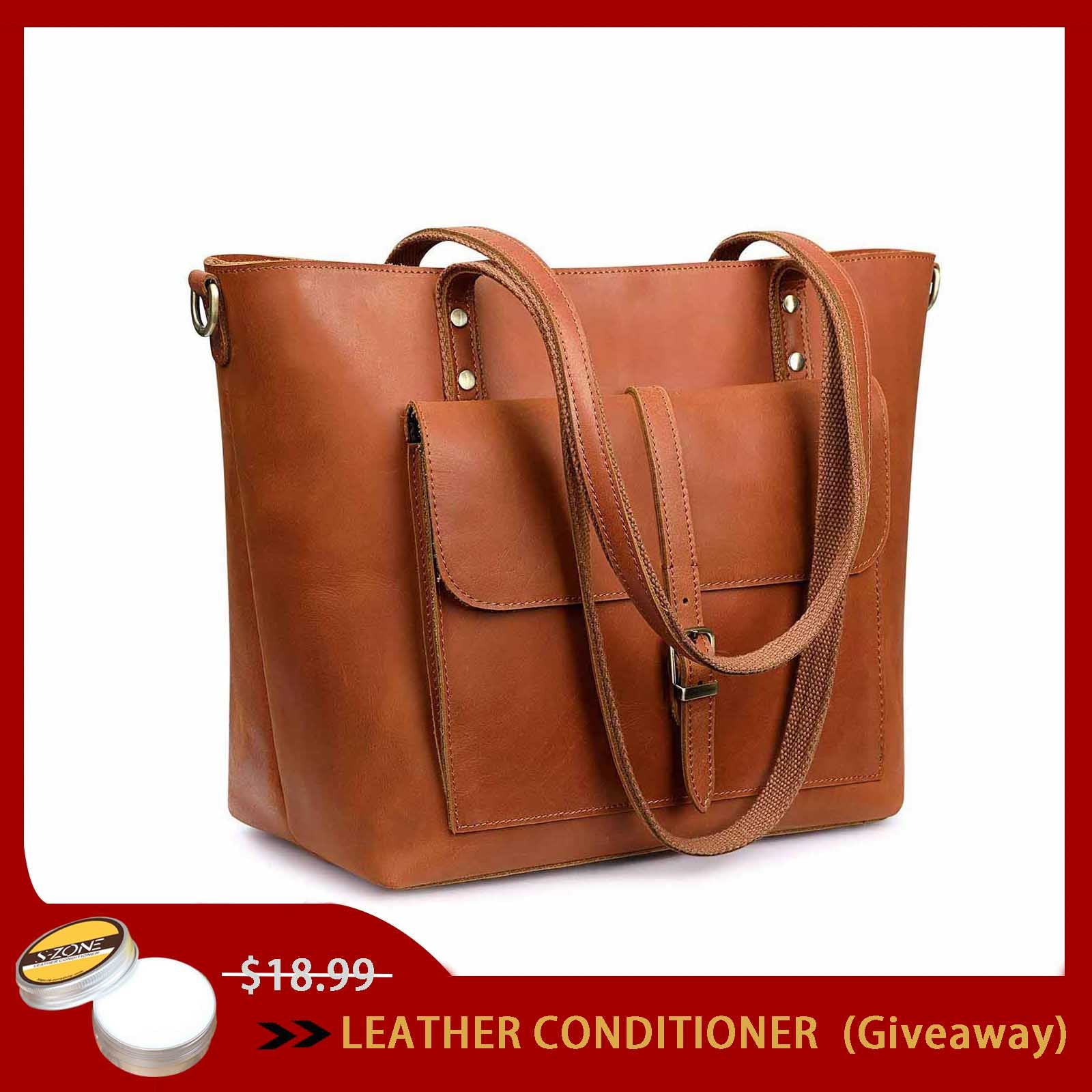 Women Vintage Satchel Tote Bag