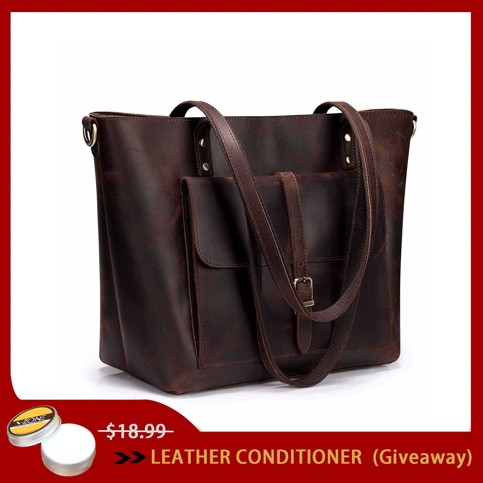 Women Vintage Satchel Tote Bag