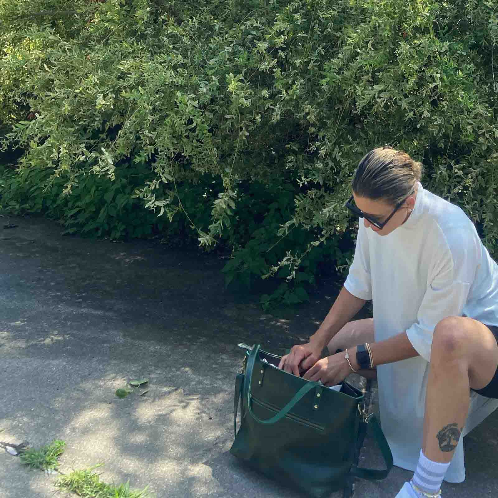 Women Vintage Satchel Tote Bag