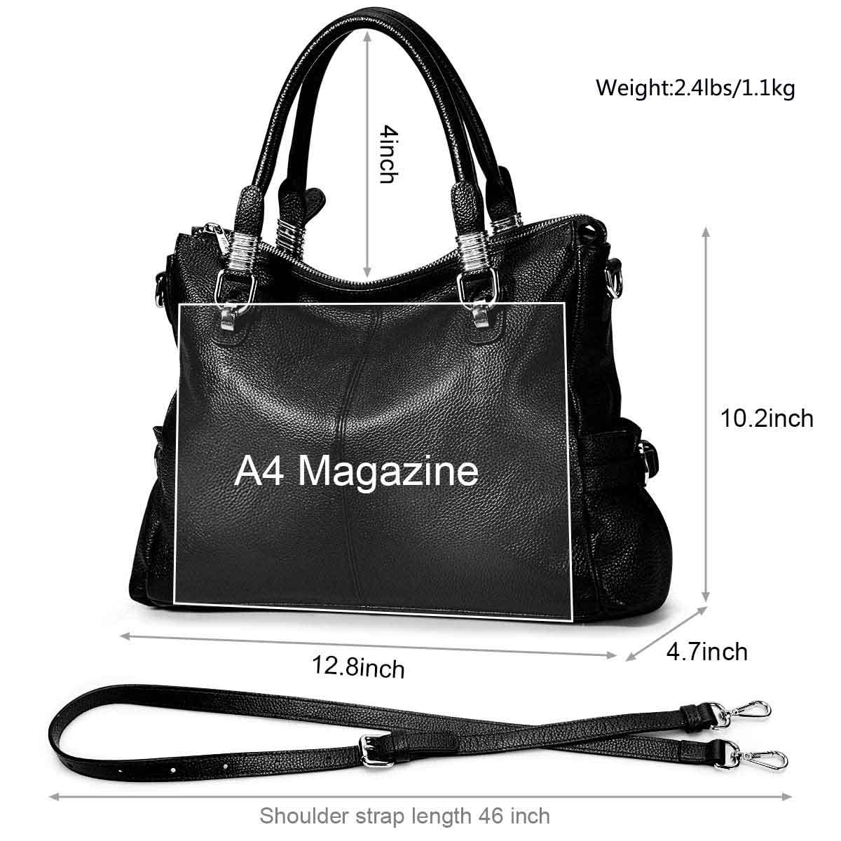 women's leather handbag