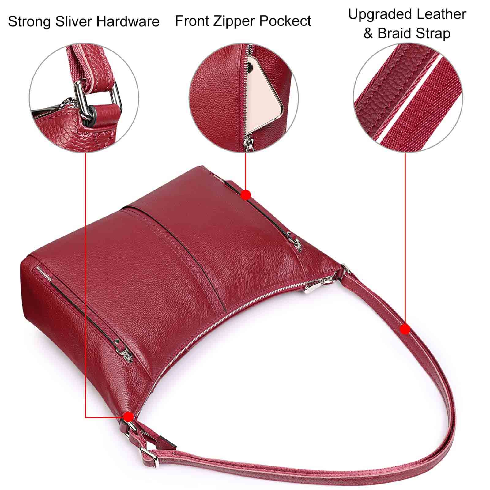 Women Genuine Leather Handbag