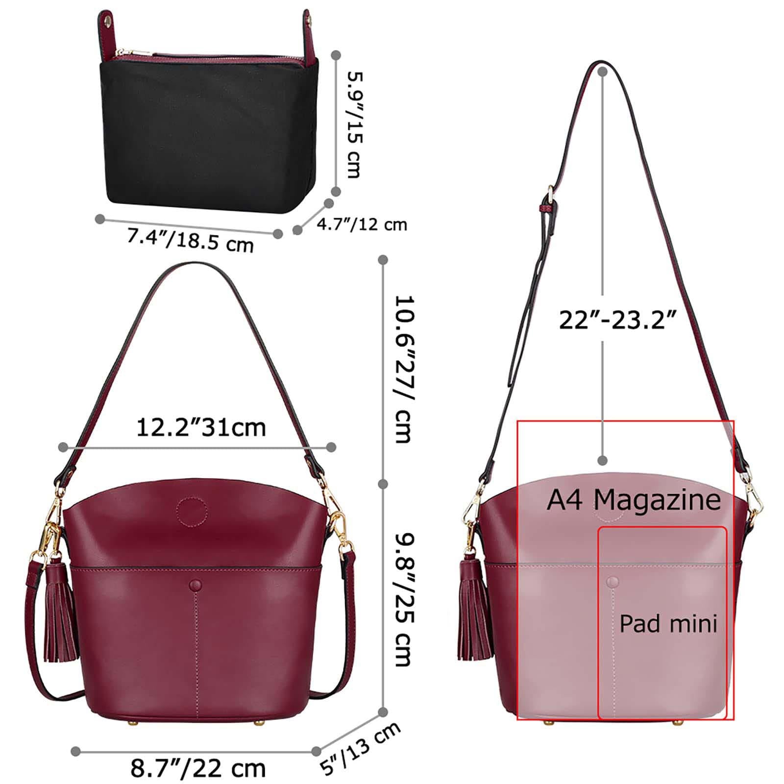 Women Genuine Leather Crossbody Bag